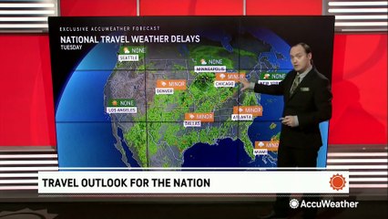 Your Tuesday travel forecast for Aug. 19