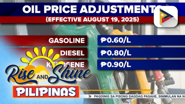 Dagdag-bawas sa presyo ng produktong petrolyo, epektibo ngayong araw
