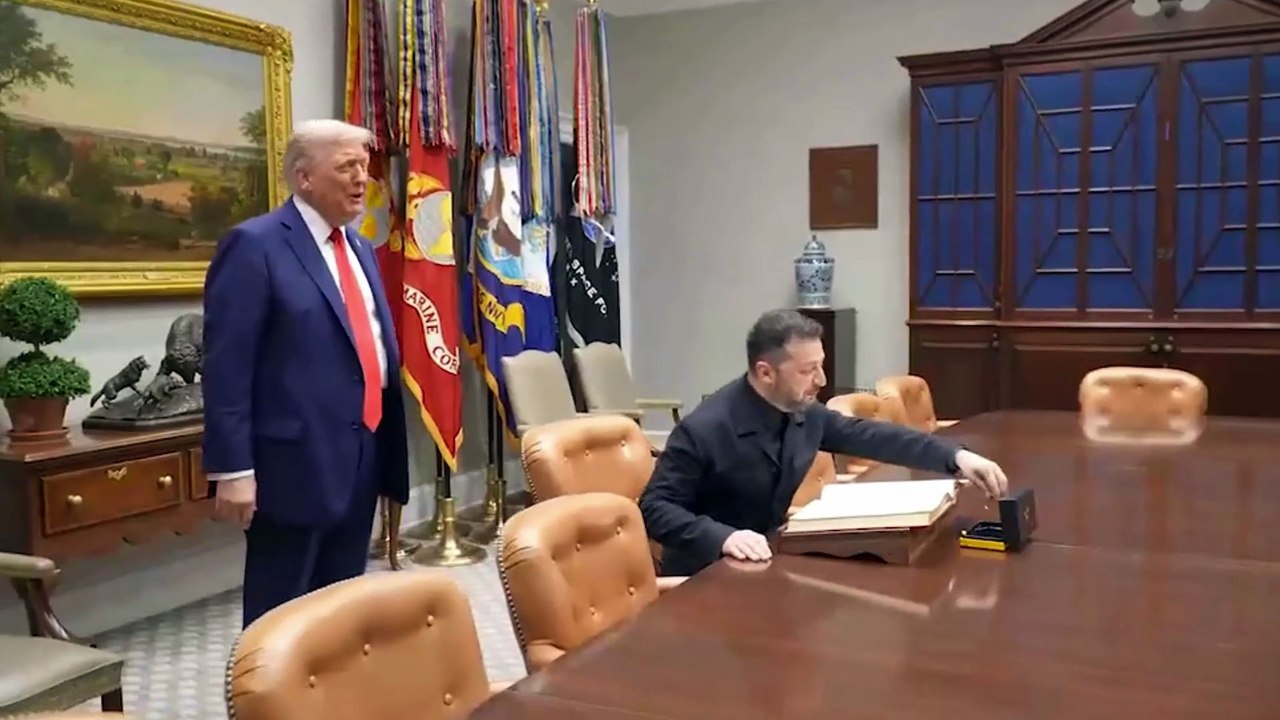 Zelenski, lideres europeos y Trump reunidos por la paz en Ucrania