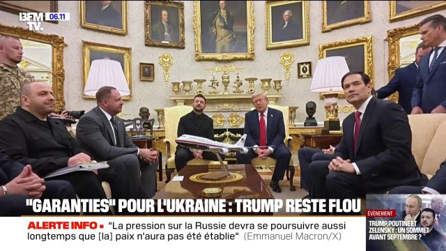 Sommet Trump-Zelensky: quelles garanties de sécurité pour l’Ukraine?