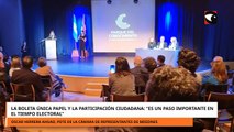 La boleta única papel y la participación ciudadana: “Es un paso importan el tiempo electoral”