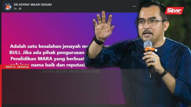 Sorok kes buli di IPMA: Tindakan tegas, keras pasti diambil