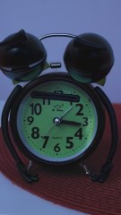 This alarm clock enjoys sleeping more than I do! 😴⏰😂 #comedy #animation