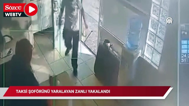 Taksi şoförünü yaralayan zanlı yakalandı