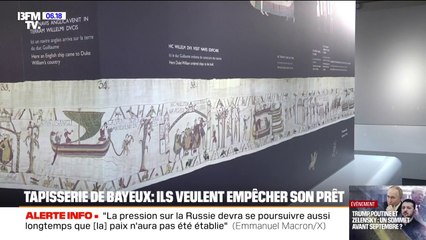 Une pétition pour empêcher le prêt de la tapisserie de Bayeux au British Museum