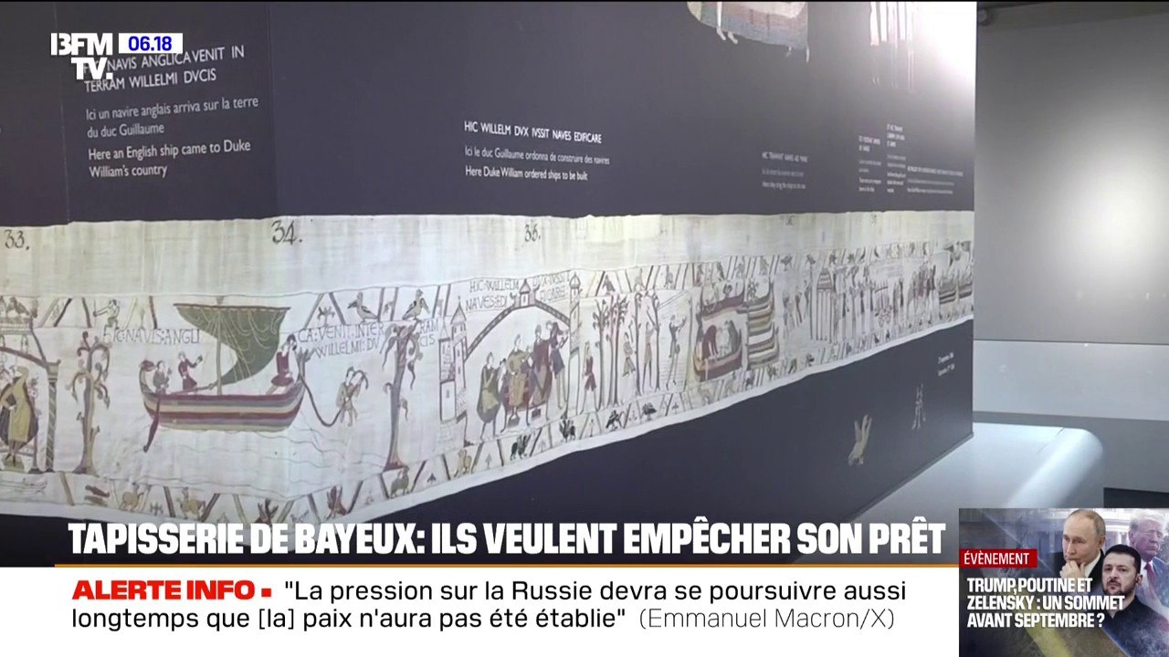 Une pétition pour empêcher le prêt de la tapisserie de Bayeux au British Museum