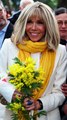 Brigitte Macron Timeless Elegance with Flowers in 2025