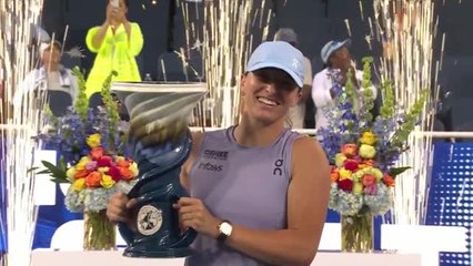 Swiatek wins Paolini battle to secure Cincinnati title