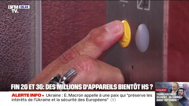 Fin de la 2G-3G: vers une panne généralisée des ascenseurs en France?