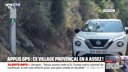 "Ça devient l'enfer": à cause des applications GPS, un quartier de ce village provençal complètement saturé