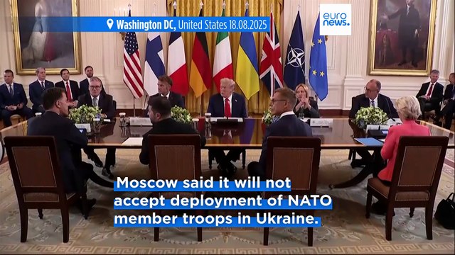 Trump tells Zelenskyy US will be involved in security guarantees for Ukraine