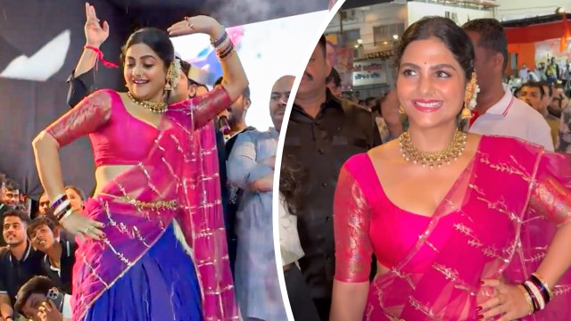 Shubh Janmashtami: Hema Sharma Dances At The Grand Dahi Handi Celebration In Mumbai