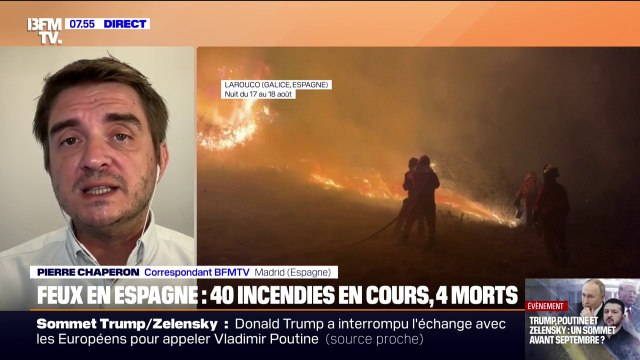 Incendies en Espagne: le bilan monte à quatre morts, déjà 343.000 hectares ravagés par les feux en 2025