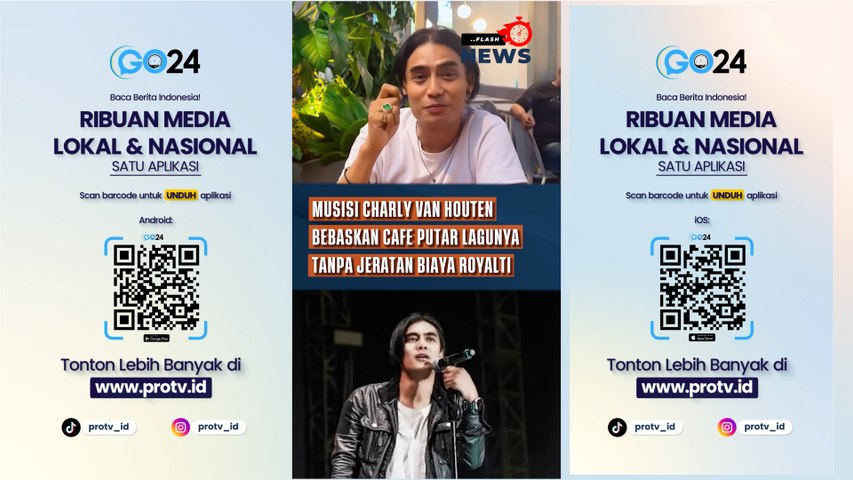 Musisi Charly van Houten Bebaskan Cafe Putar Lagunya Tanpa Jeratan Biaya Royalti, Justru Diberi Hadiah