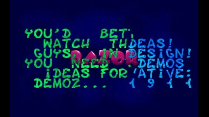 PC Demo Red by Razor 1911 (1994)