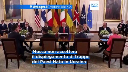 Colloqui alla Casa Bianca, Zelensky e Putin pronti a un bilaterale entro fine agosto
