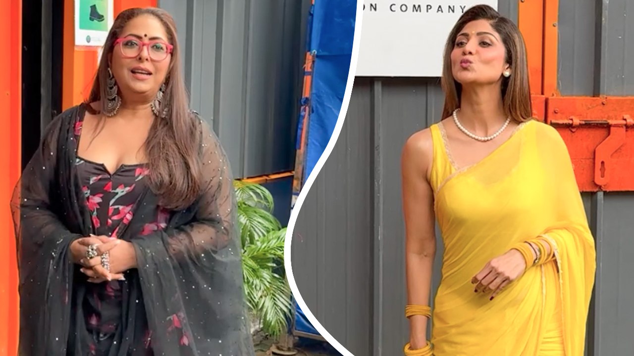 Super Dancer Chapter 5: Dazzling Dancing Divas Shilpa Shetty & Geeta Kapur Get Snapped On The Sets!