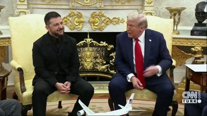 Zelenski’nin takım elbisesi Trump’tan tam not aldı