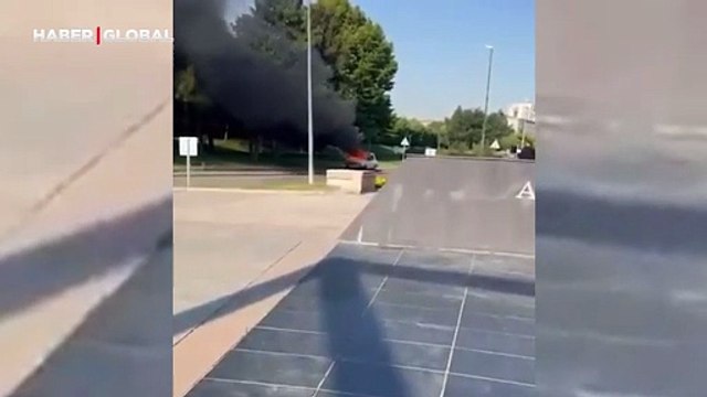 Meclis önünde beyaz toros yakıldı! Ankara Emniyet Müdürlüğü'nden açıklama