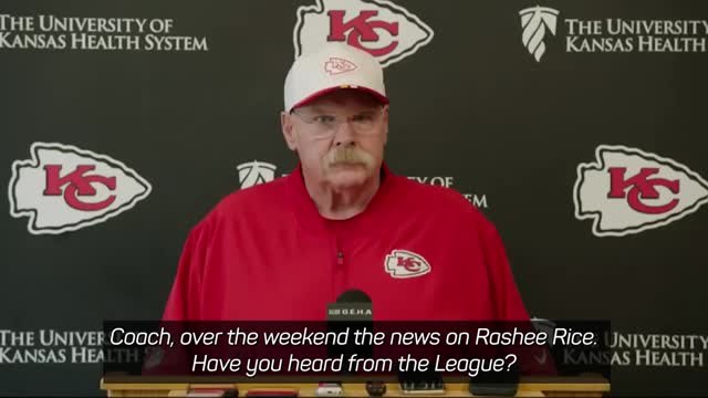 The Chiefs and Reid still waiting for Rice decision