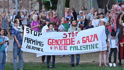 Guerre à Gaza : une action pour la Palestine menée à Namur