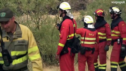 El incendio de Jarilla llega a Salamanca