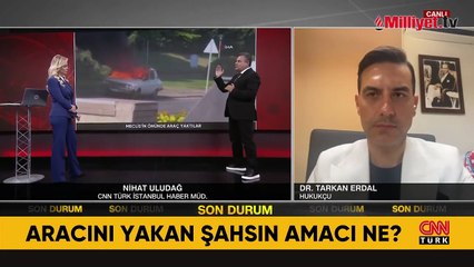 TBMM önünde araç yangını! Emniyet'ten açıklama geldi: 1 kişi gözaltına alındı