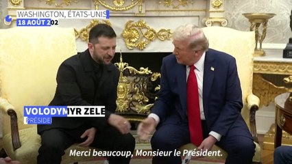 Zelensky - Trump : que retenir de la rencontre à Washington avec les dirigeants européens ?