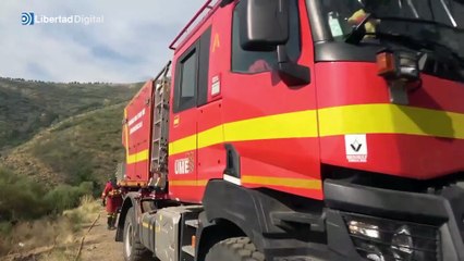 El incendio de Jarilla alcanza Salamanca y avanza por la Sierra de Candelario