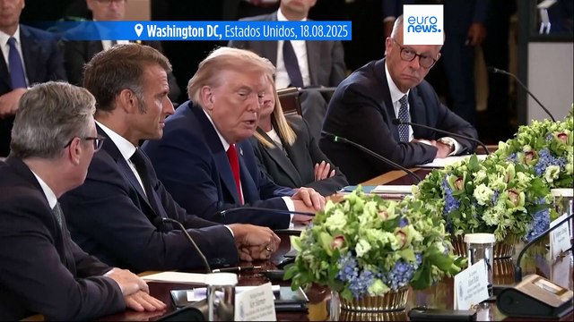 Los líderes europeos muestran un cauto optimismo tras sus negociaciones con Zelenski y Trump en Washington