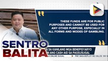 DSWD, nagpaalala sa kanilang mga benepisyaryo na bawal gamitin ang cash aid sa pagsusugal