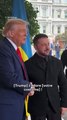 Zelensky complimenté par Trump sur son costume