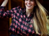 Country-style fluid blouse femme La Fianc&eacute;e