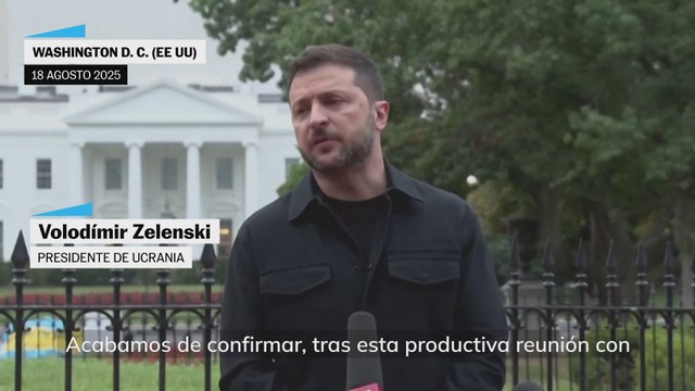 Zelenski tras la reunión en Washington con Trump: Estamos listos para una reunión trilateral