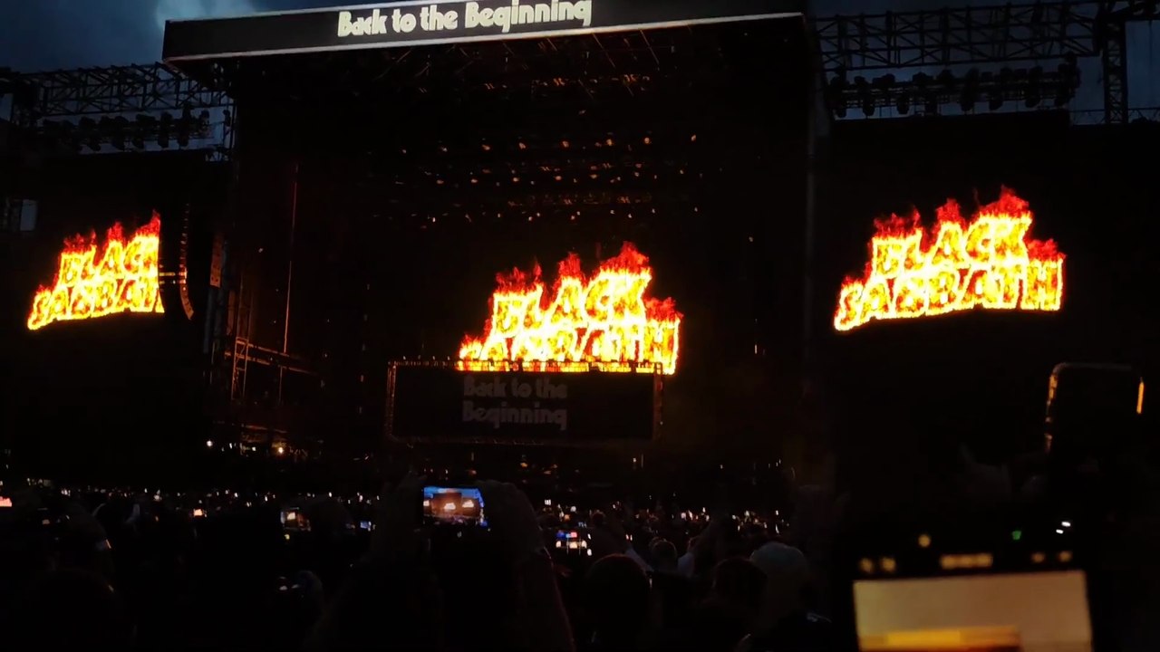 BLACK SABBATH - Intro & War Pigs - Live - Birmingham, Back to the Beginning - 2025/Jul/05