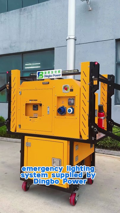 Auto Loading and Unloading Lighting Tower Generator