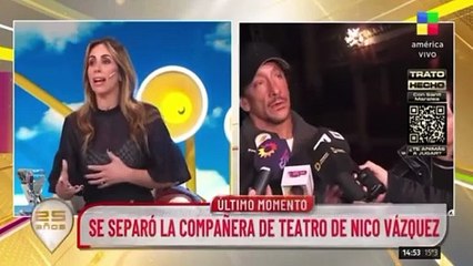 Dai Fernández, la compañera de elenco de Nico Vázquez, confirmó su separaci
