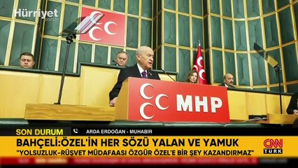Bahçeli'den Özgür Özel'e tepki: 'Aydın'daki açıklaması tek kelimeyle hezeyanname nutku, hezimet ve hüsran numunesidir'