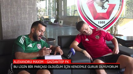 Alexandru Maxim: Bu ligin parçası olduğum için kendimle gurur duyuyorum
