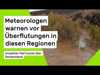 Unwetter-Gefahr: Meteorologen warnen vor Überflutungen in diesen Regionen