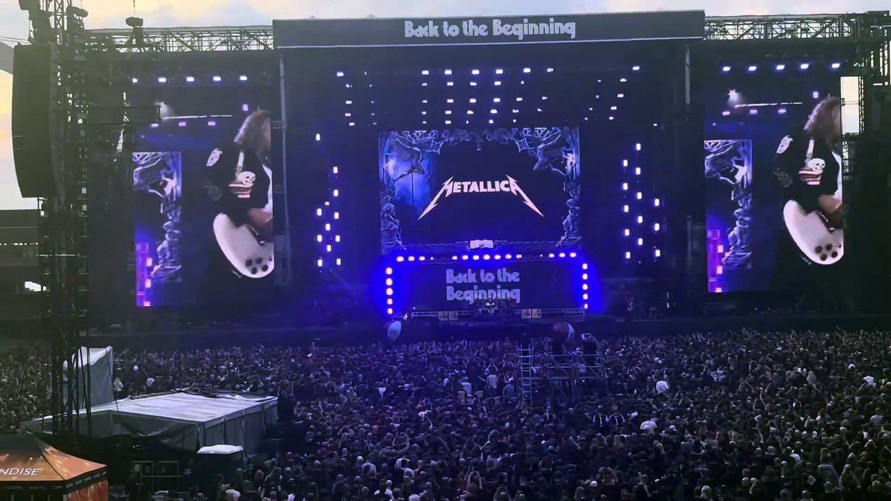 Back to the Beginning - Metallica - Hole in the Sky (Black Sabbath cover) - Live at Villa Park, Birmingham, UK - July 5, 2025