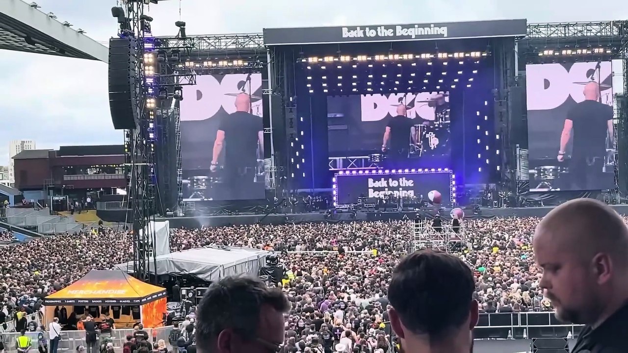 Back to the Beginning - David Draiman - Sweet Leaf (Black Sabbath cover) - Live at Villa Park, Birmingham, UK - July 5, 2025