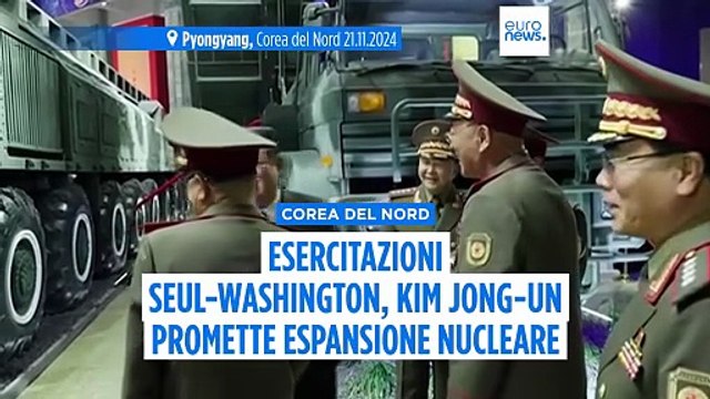 Corea del Nord contro le esercitazioni del Sud con gli Usa: Kim Jong-un promette espansione forza nucleare