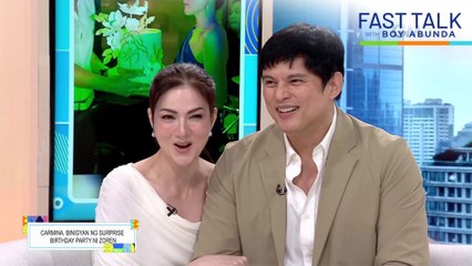 Fast Talk with Boy Abunda: Zoren, wagi ang surprise birthday party para kay Carmina! (Episode 663)