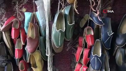 Kilis'te bir asırdır aynı çarşıda yemenicilik mesleğini yaşatıyor