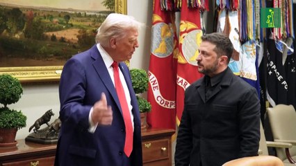 Trump plantea compromisos de seguridad para Ucrania en reuniones con Zelenski y europeos