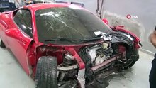 17 milyon liralık Ferrari kazasını yapan usta yaşananları anlattı