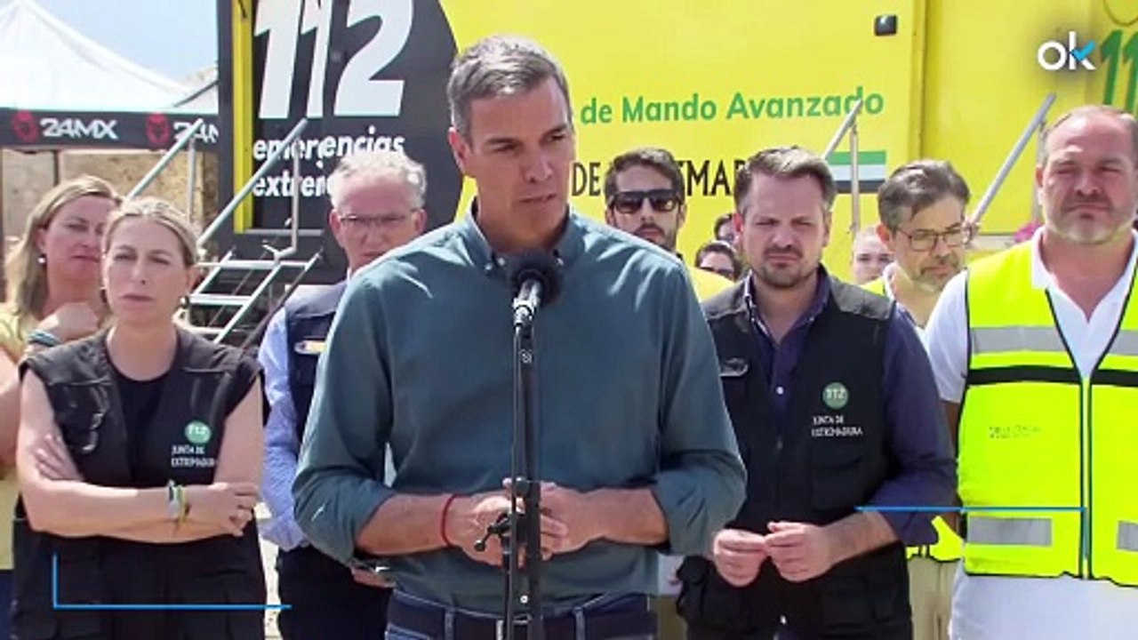 Sánchez no hace autocrítica ni habla de pirómanos y culpa de los incendios a la "ola de calor"