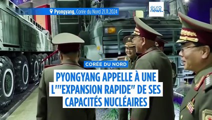 Corée du Nord : Kim Jong-un appelle à l'"expansion rapide" des capacités nucléaires du pays