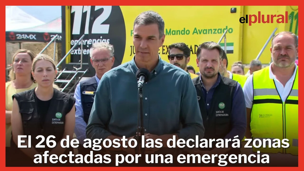El Gobierno declarará el martes zona catastrófica las áreas afectadas por los incendios